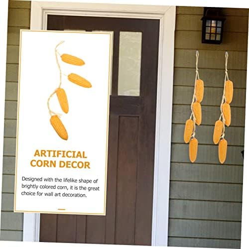 Cabilock 3Pcs Artificial Corn String Decorative Hanging Ornament