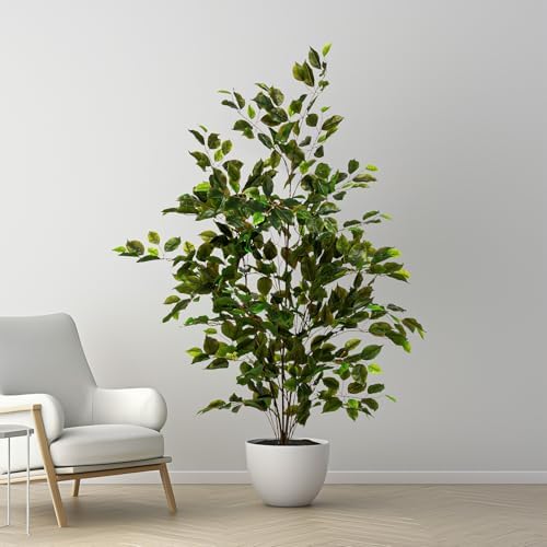 Bailikang Artificial Ficus Tree 4ft Indoor Decor