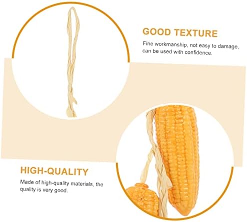 Cabilock 3Pcs Artificial Corn String Decorative Hanging Ornament