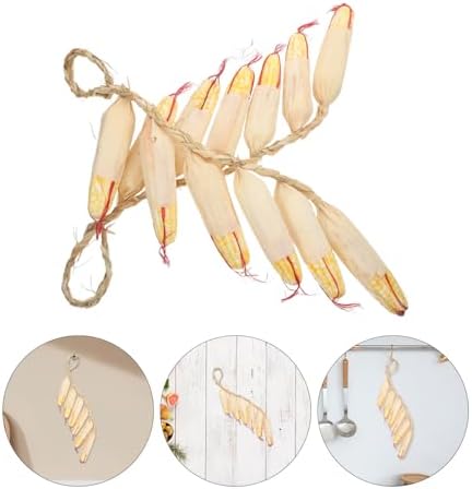 PRETYZOOM Realistic Artificial Corn Decorations 2pcs