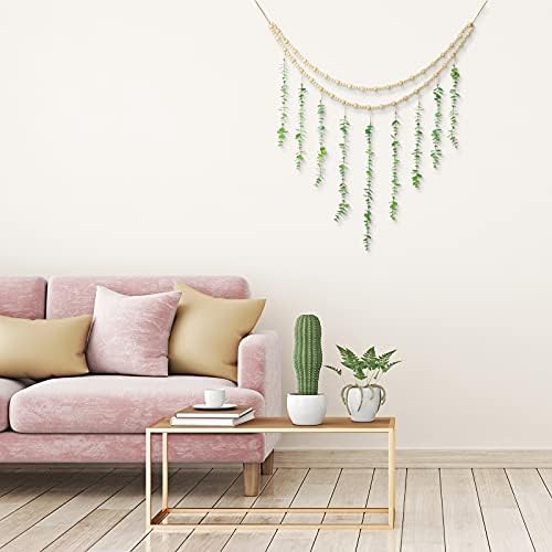 Jetec Hanging Eucalyptus Boho Wall Decor 36x36 Inch