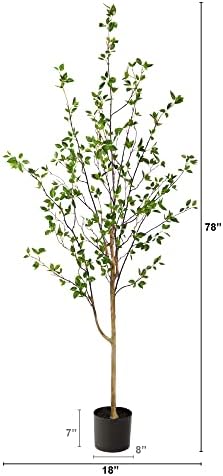 Nearly Natural 65ft Minimalist Citrus Artificial Tree