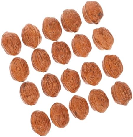 50pcs Artificial Walnut Decorations for Home and Office