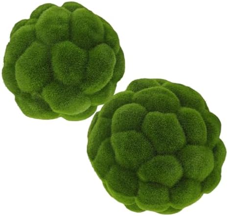 2pcs Realistic Artificial Topiary Balls for Decor