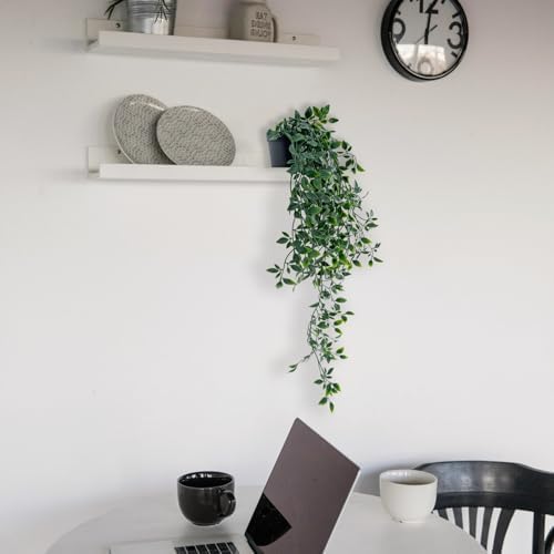 Freyalife 2pcs Artificial Hanging Plants for Decor