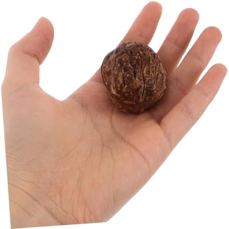 Cabilock 24pcs Lifelike Walnut Artificial Decoration