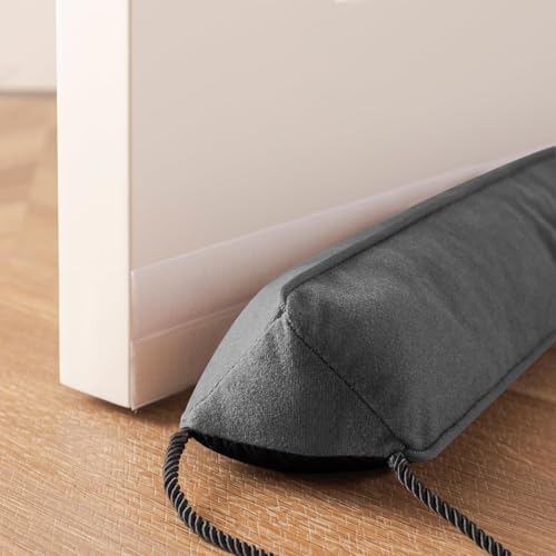 Sunolga 38 Inch Door Draft Stopper with Removable Cover
