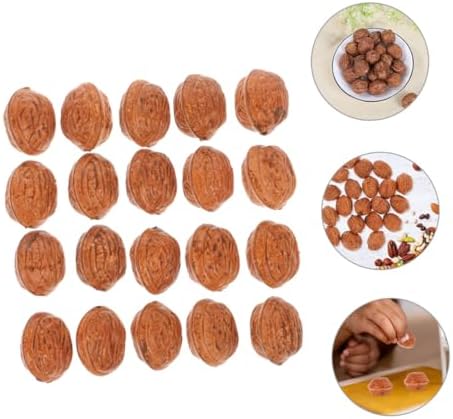 50pcs Artificial Walnut Decorations for Home and Office