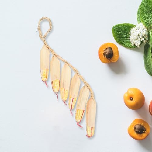 PRETYZOOM Realistic Artificial Corn Decorations 2pcs