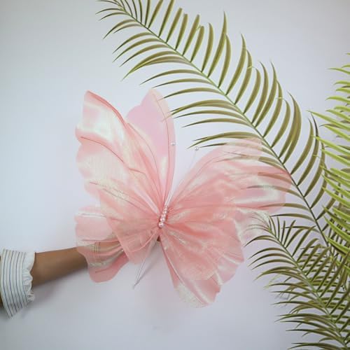 Tall Artificial Plant with Butterfly Arch Pink 1pc