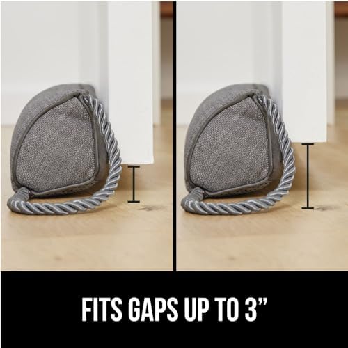 GORILLA GRIP Draft Stopper 32 Inches Slate Gray