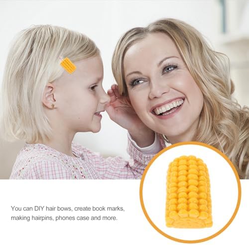 Kisangel 30pcs Resin Fake Corn Decorations