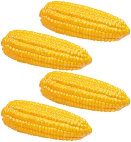 LOGOFUN 4pcs Fake Corn Artificial Corn Decor Prop
