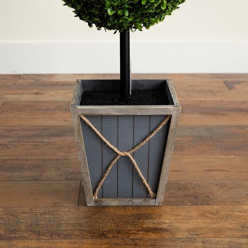 Nearly Natural 45 Inch UV Resistant Artificial Topiary with LED Lights