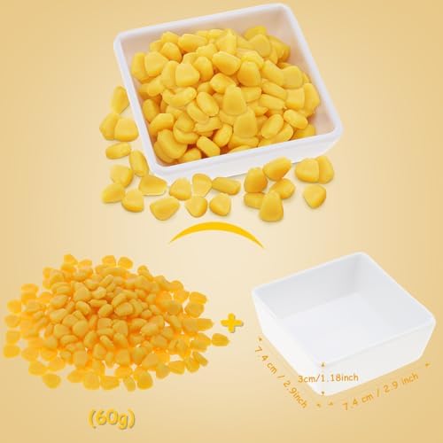 Woration Lifelike Fake Corn Niblet Artificial Decoration 50g
