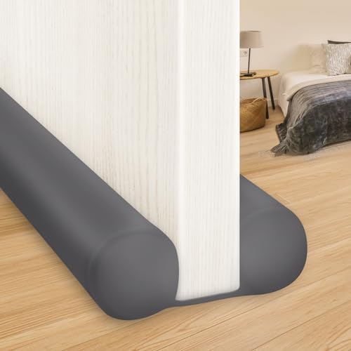 MAXTID Large Door Draft Stopper 30 Inch Grey