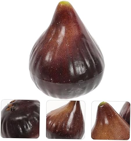 5Pcs Realistic Artificial Fig Models for Home Kitchen Display