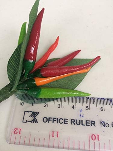 Artificial Vegetable Chili for Display Pack of 2