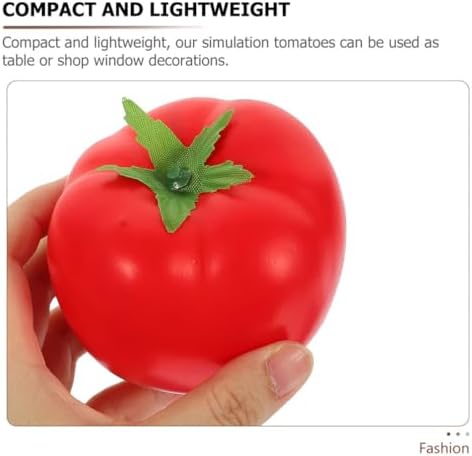 6pcs Artificial Tomato Decor for Home Kitchen Party