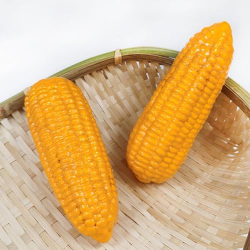 Garneck 4pcs Artificial Corn Realistic Decorative Props