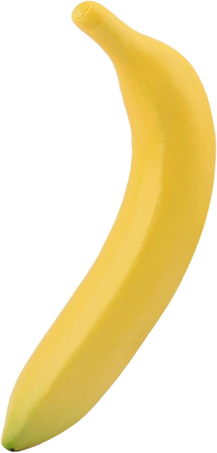 Loyanger Artificial Banana Fake Fruit Decoration Props