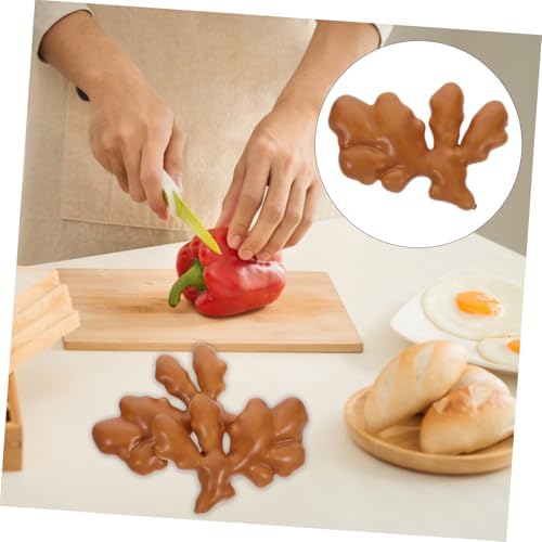 Cabilock Realistic Artificial Ginger for Kitchen Decor