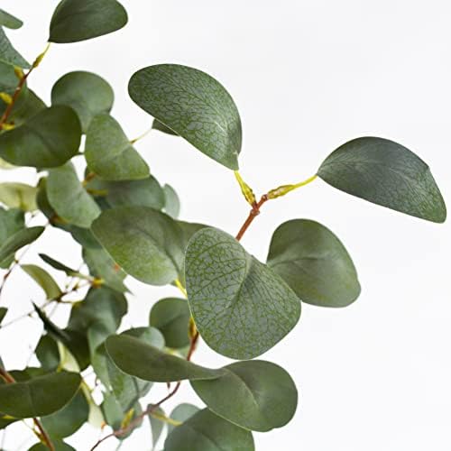 6ft Tall Artificial Eucalyptus Tree with Basket