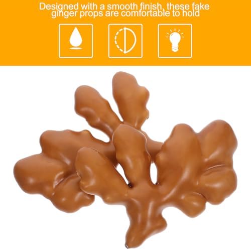 LUOZZY 2PCS Realistic Fake Ginger Home Decor