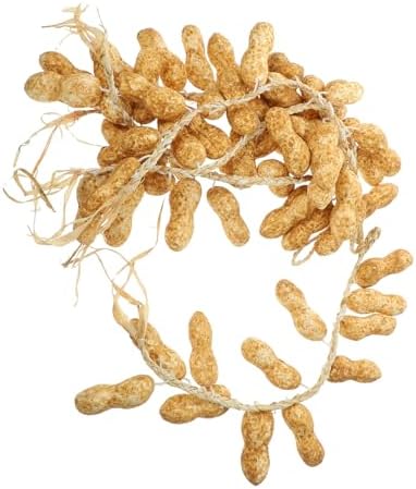 Wakauto 5Pcs Lifelike Hanging Peanut String Decor