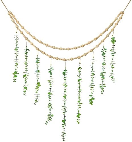 Jetec Hanging Eucalyptus Boho Wall Decor 36x36 Inch