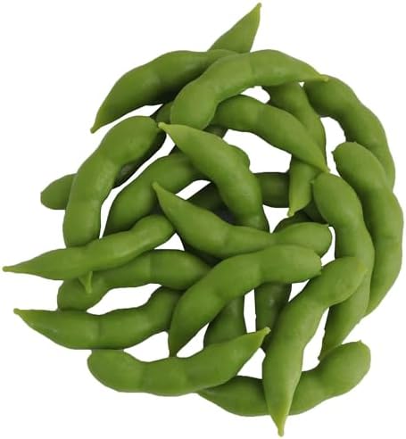 XGNG 24PCS Artificial Soybean Pods for Kitchen Display