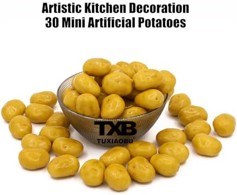 Tuxiaobu Artificial Potatoes 30 Pcs Decoration