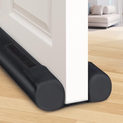 BlissTrends Door Draft Stopper 36 Inch Black