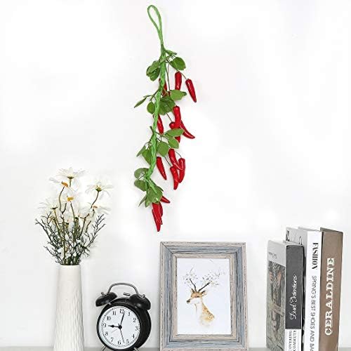 Uxcell Artificial Chili Pepper Garland for Home Decor
