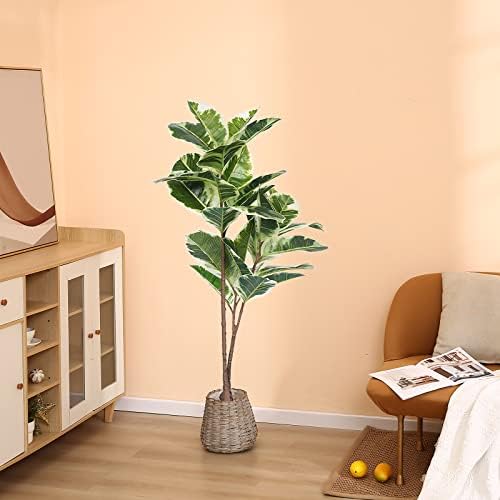 Floworld 43in Tall Artificial Ficus Tree with Pot