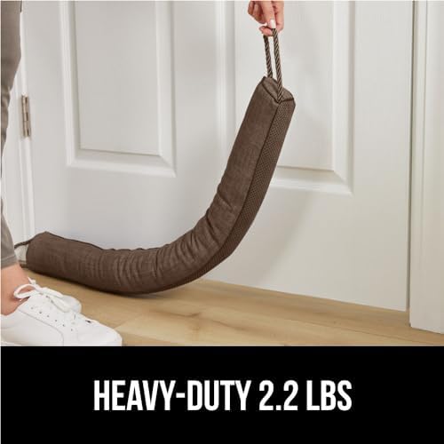 GORILLA GRIP Door Draft Stopper 36 Inch Brown