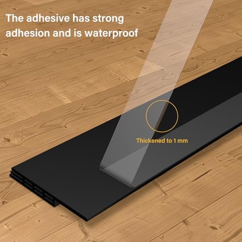 2 Packs Door Draft Stopper Black 393 Inch Weather Stripping Seal