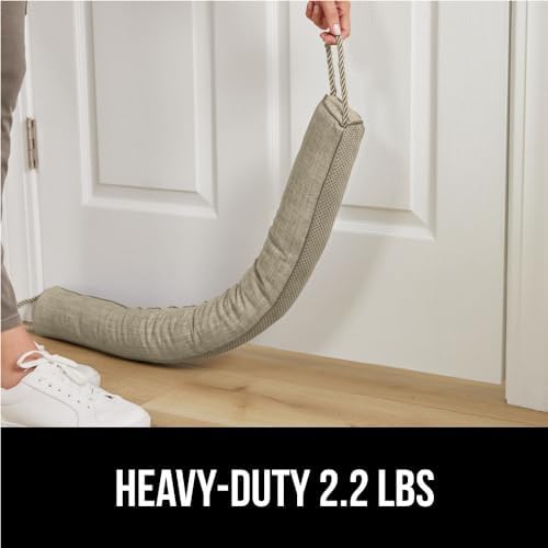 GORILLA GRIP Door Draft Stopper 32 Inch Beige