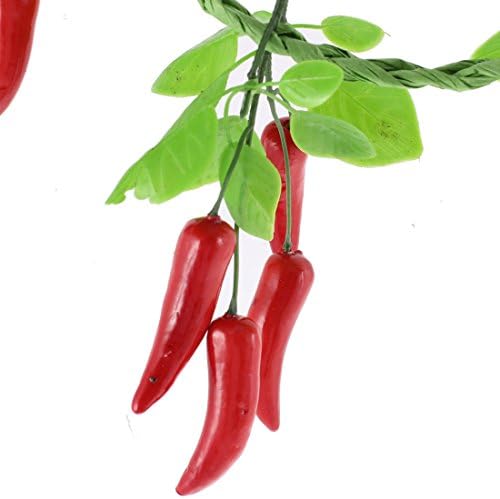 Uxcell Artificial Chili Pepper Garland for Home Decor