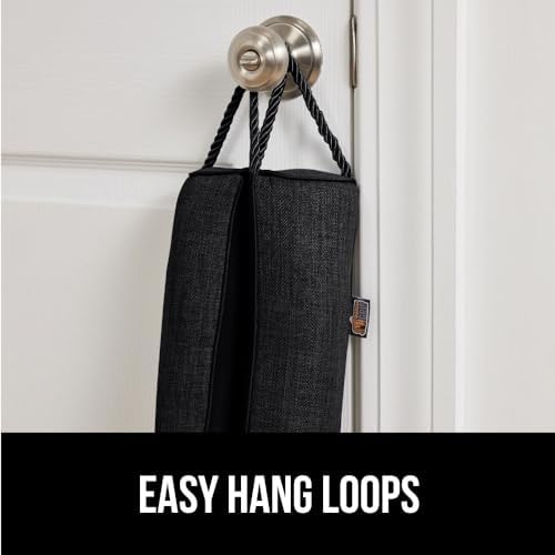 GORILLA GRIP Door Draft Stopper 36 Inch Black