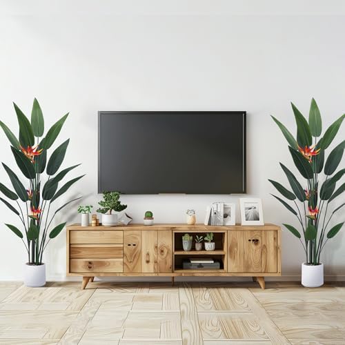 Jocoevol Artificial Bird of Paradise Plant 5ft Tall
