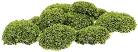 12Pcs Artificial Moss Stones for Garden Decor