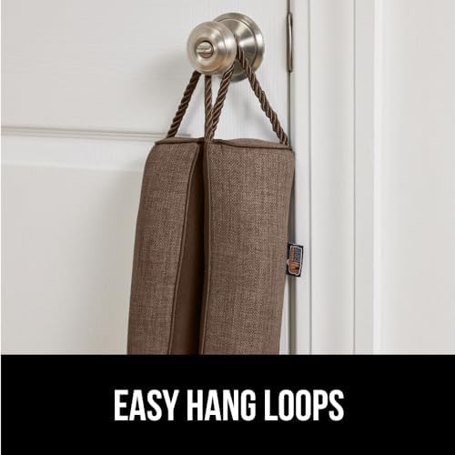 GORILLA GRIP Door Draft Stopper 36 Inch Brown