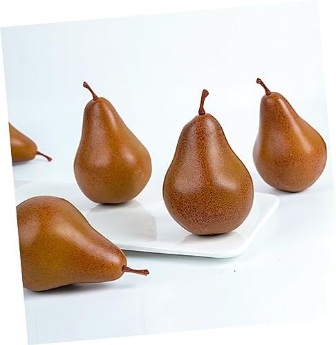 DECHOUS Artificial Pear Models 2Pcs Realistic Decorations