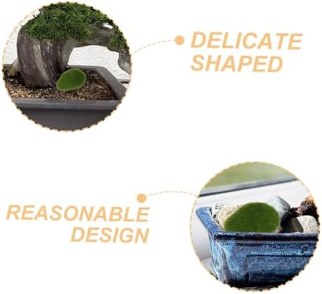 12Pcs Artificial Moss Rocks for DIY Micro Landscape Decor