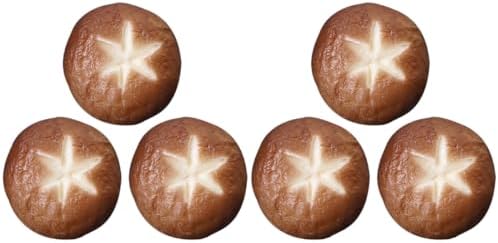LOGOFUN 6 Pcs Artificial Mushroom Props for Decor