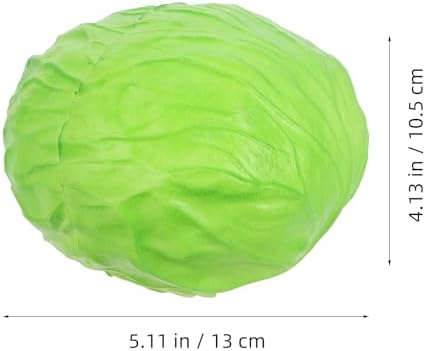 Ciieeo Realistic Artificial Cabbage Home Decor
