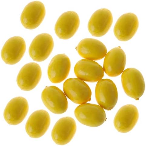 20pcs Artificial Lemon Display for Home Party Decor