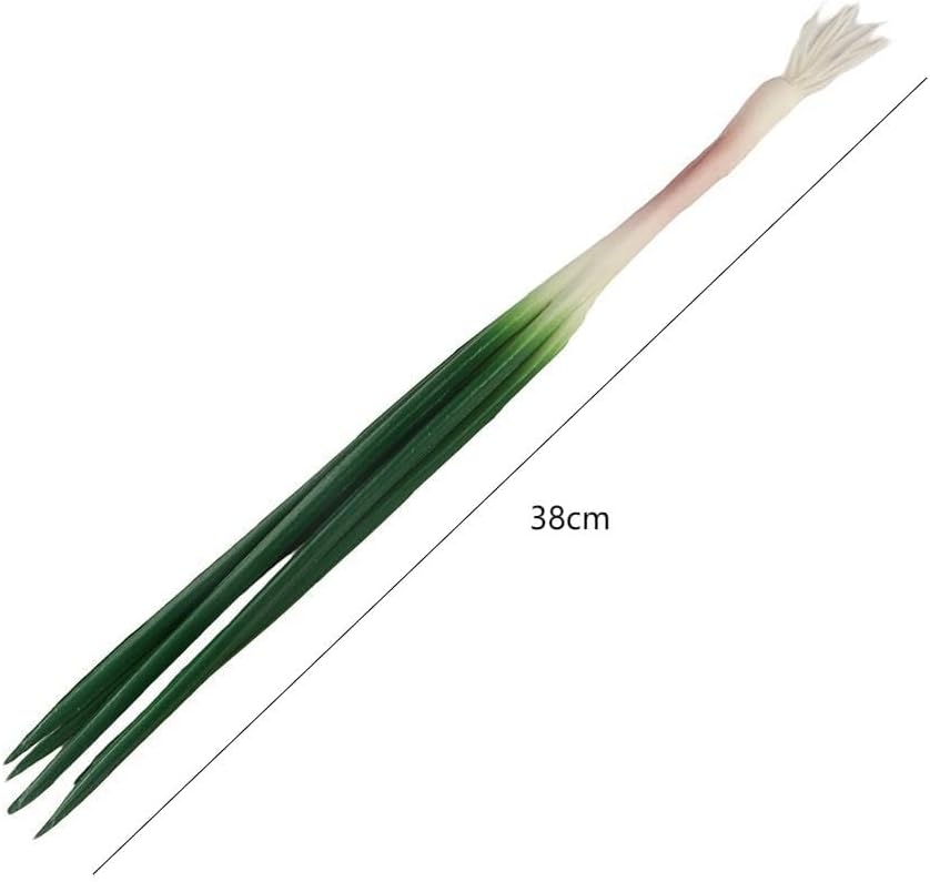 Kopida Artificial Green Onions 4 Pcs Decor Prop