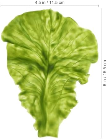 BESPORTBLE 15Pcs Realistic Artificial Lettuce